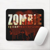 Zombie Mousepad Muismat (Met muis)