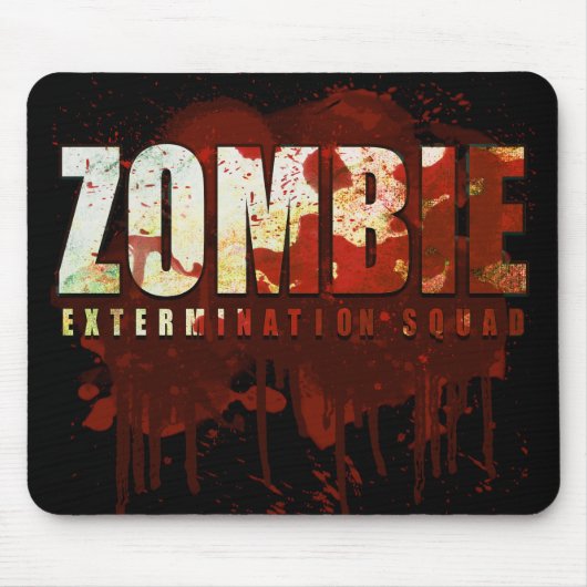 Zombie Mousepad Muismat (Voorkant)