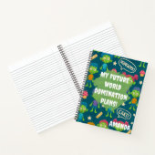 Zombie Notebook “My Future World Domination Plans" Notitieboek (Binnen)