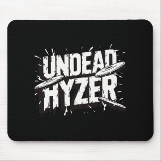 Zombie ondood Hyzer Grappige Discgolf Zombie Liefh Muismat