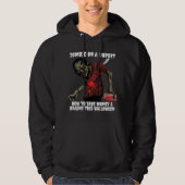 Zombie op een budget Halloween Hoodie (Voorkant)