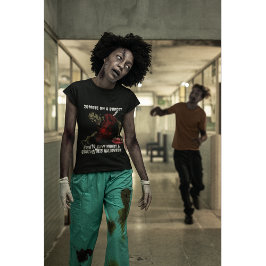 Zombie op een budget Halloween T-shirt