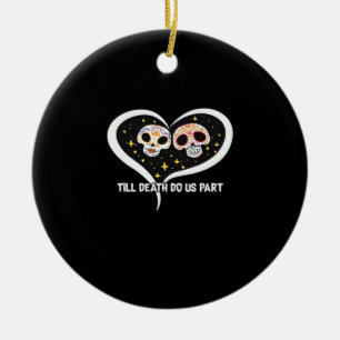 Zombie op het kerkhof - Till Death Do Us Part Keramisch Ornament