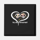 Zombie op het kerkhof - Till Death Do Us Part Magneet (Voorkant)