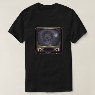 Zombie op tv - Gold T-shirt