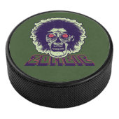 Zombie - Oranje ogen Hockey Puck (3/4)