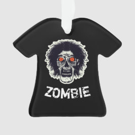 ZOMBIE oranje ogen Ornament