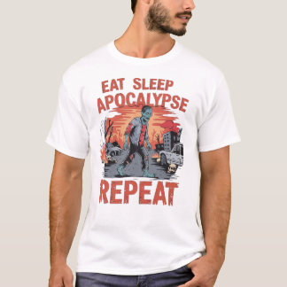 Zombie Outbreak Alert - Halloween Horror Design T-shirt