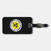 Zombie Outbreak Response Team. Bagagelabel (Achterkant horizontaal)