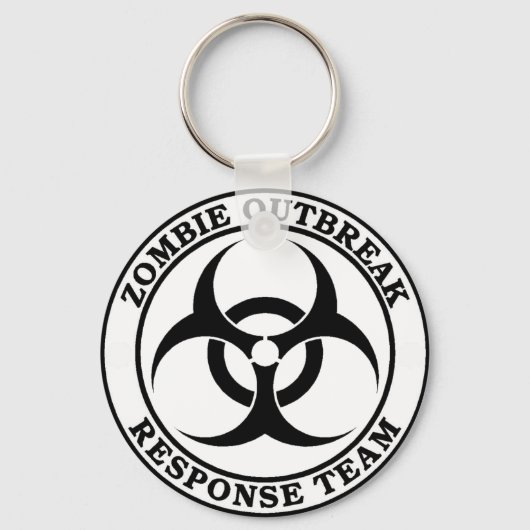 Zombie Outbreak Response Team (Biohazard) Sleutelhanger (Voorkant)