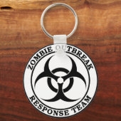 Zombie Outbreak Response Team (Biohazard) Sleutelhanger (Voorkant)