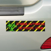 Zombie Outbreak Response Team Bumpersticker (Op auto)