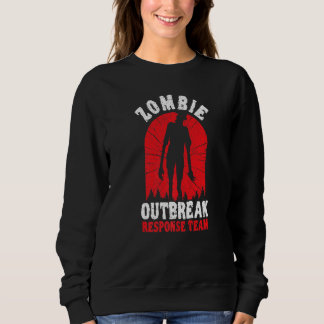 Zombie Outbreak Response Team Halloween Trick Or T Trui