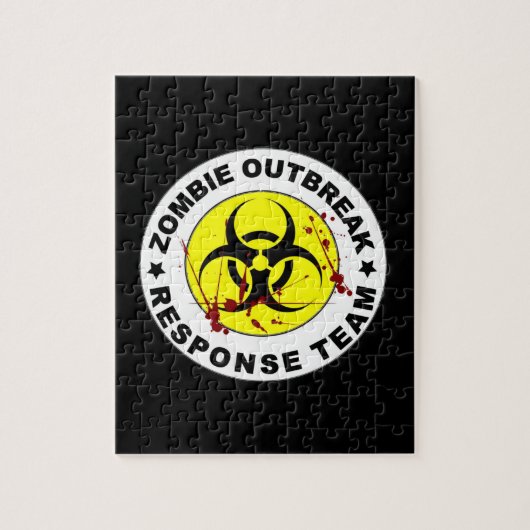 Zombie Outbreak Response Team. Legpuzzel (Verticaal)