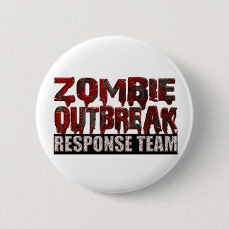Zombie Outbreak Response Team Ronde Button 5,7 Cm