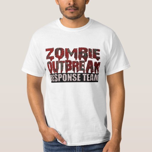 Zombie Outbreak Response Team T-shirt (Voorkant)