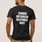 Zombie Outbreak Response Unit T-shirt (Achterkant)