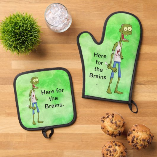 Zombie Ovenwant & Pannenlap Set (Top down)