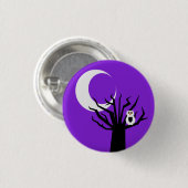 Zombie Owl of Doom Ronde Button 3,2 Cm (Voorkant /achterkant)