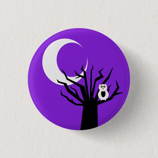 Zombie Owl of Doom Ronde Button 3,2 Cm (Voorkant)