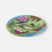 zombie paper bord cartoon (Gekanteld)