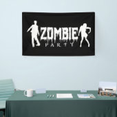 Zombie Party | Halloween Spandoek (Beurs)