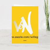 zombie Pasen Feestdagen Kaart (Achterkant)