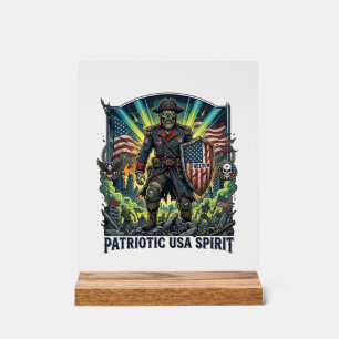Zombie Patriote Général Zombie Patriotique Apocaly