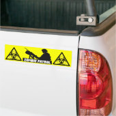 Zombie Patrol - Op de Bumpersticker van het Pistoo (Op Truck)