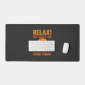 Zombie Patrouille Hond Halloween Bureaumat (Keyboard & Muis)