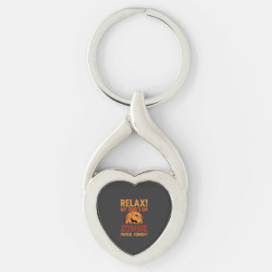 Zombie Patrouille Hond Halloween Sleutelhanger