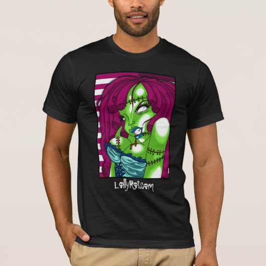 Zombie Pin-up T-shirt (Voorkant)