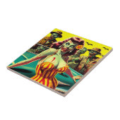 Zombie Pin-up Tegeltje (Zijkant)