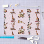 Zombie Pin Ups Tissuepapier (Craft)