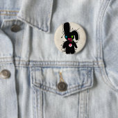 Zombie Piñata Ronde Button 5,7 Cm (In situ)