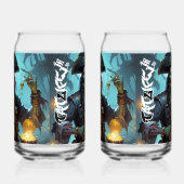 Zombie Pirate Drinkware Set Blikvorm Glas (Rechts)