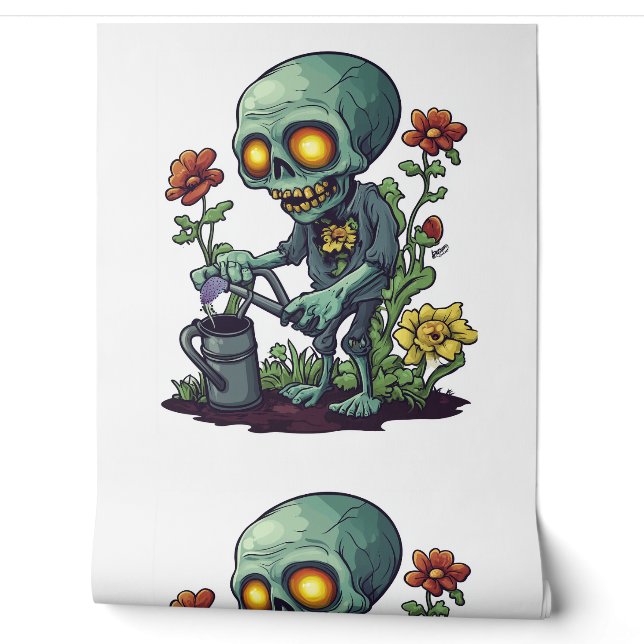 Zombie Plant Moeder Behang (Afrollen)