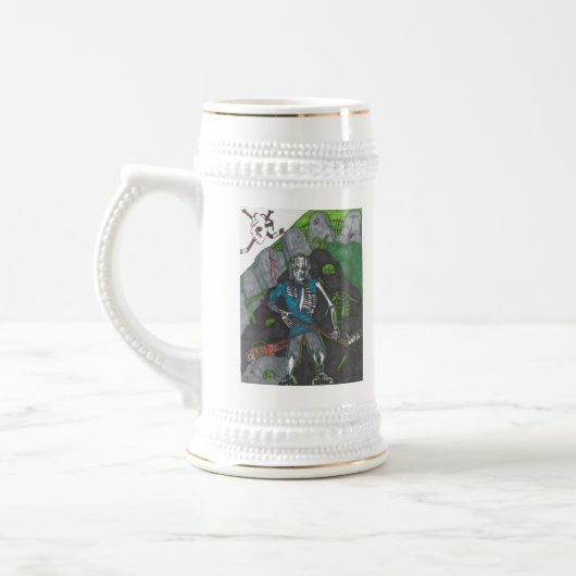 Zombie Player Stein Bierpul (Links)