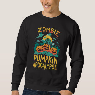 Zombie Pompoen Apocalypse Trui
