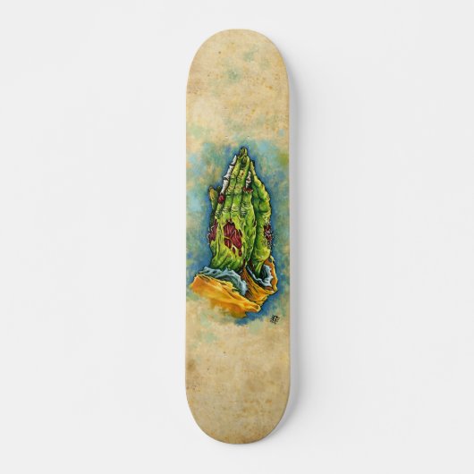 ZOMBIE PRAYHANDEN SKATEBOARD (Voorkant)