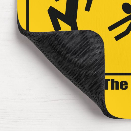 Zombie Preparaatheid voordeur langzamer ontwerp Muismat (Hoek)