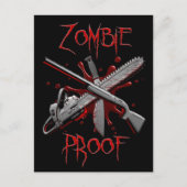 Zombie Proof-Briefkaarten Briefkaart (Voorkant)