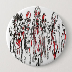 Zombie Punx Button