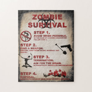 Zombie puzzel