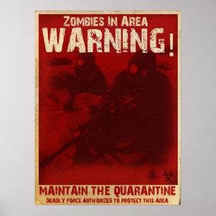 Zombie Quarantine Poster