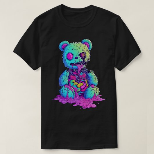 Zombie Rainbow Beer T-shirt (Design voorkant)