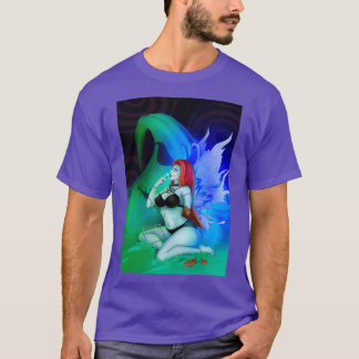Zombie Redhead Fairy Beach T-shirt