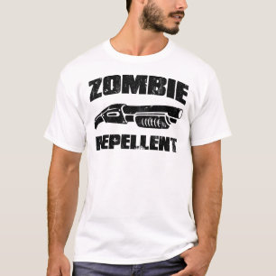 zombie repellent - het shotgun t-shirt