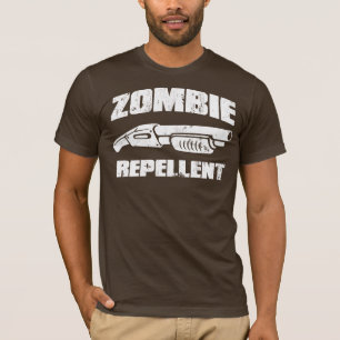 zombie repellent - het shotgun t-shirt