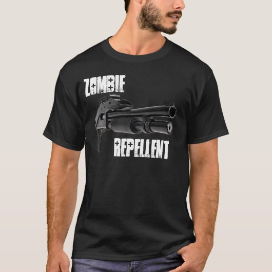 Zombie Repellent T-shirt (Voorkant)